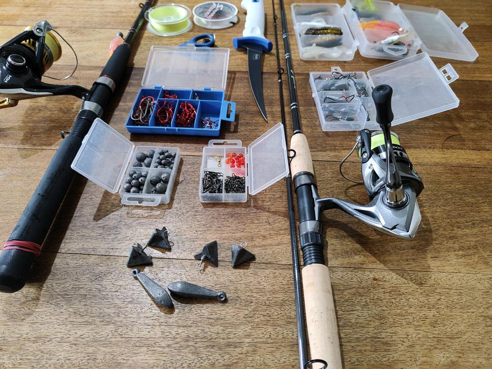 camper checklist item 5 starter fishing gear